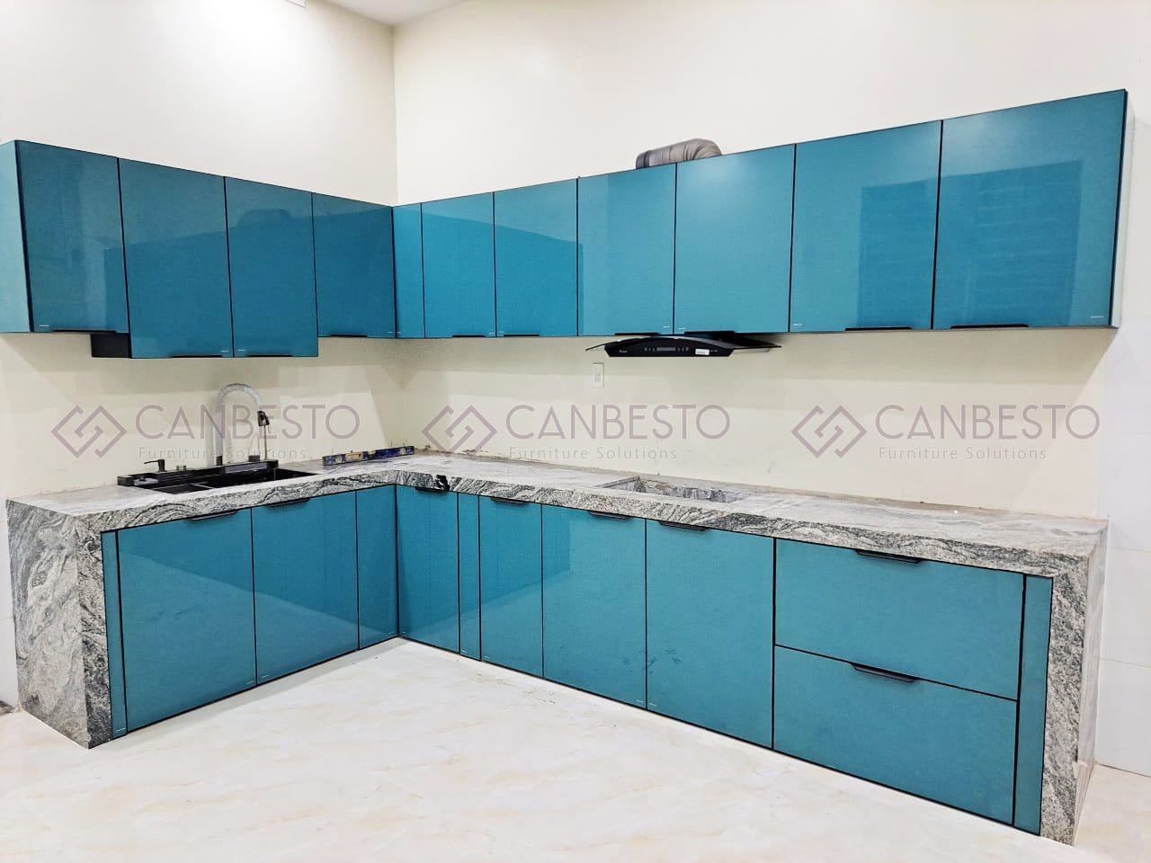 Canbesto: Tủ bếp nhôm kính, thiết kế nội thất tại Biên Hòa - Đồng Nai.